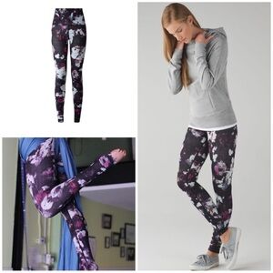 Lululemon Wunder Under Pant Hi-Rise Kara Blossom 4